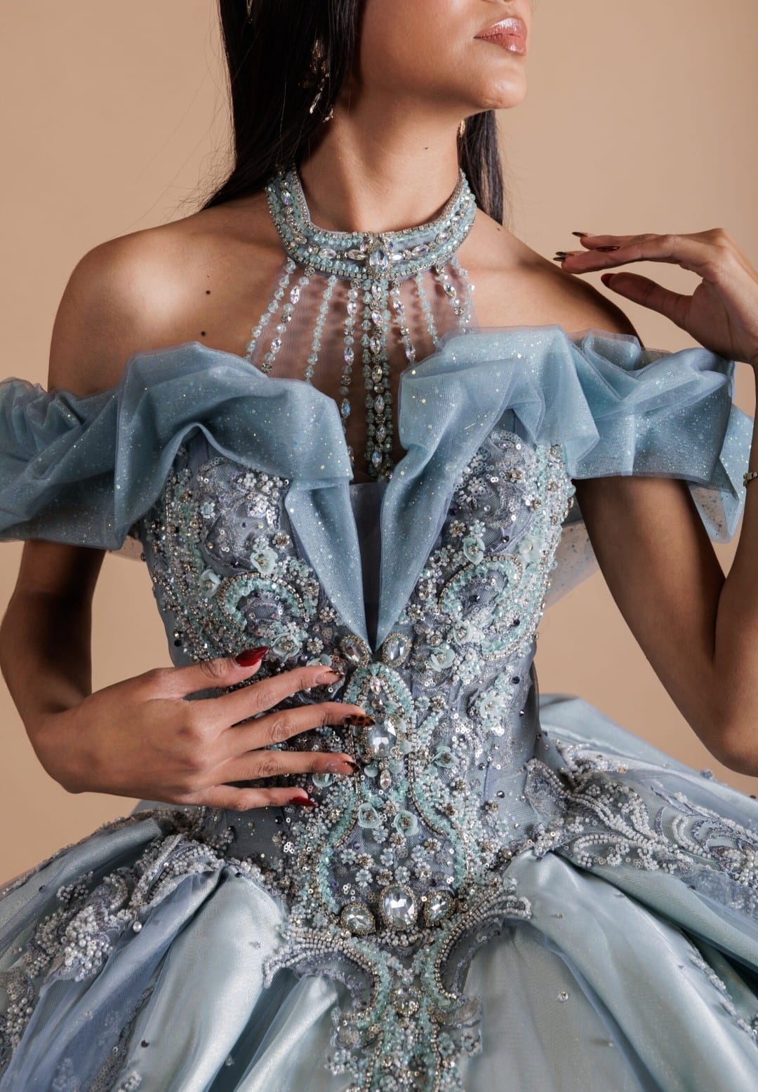 Majesty: El Vestido de tus Sueños – Alta Costura Exclusiva, Mod: FRN2096 Verde sage